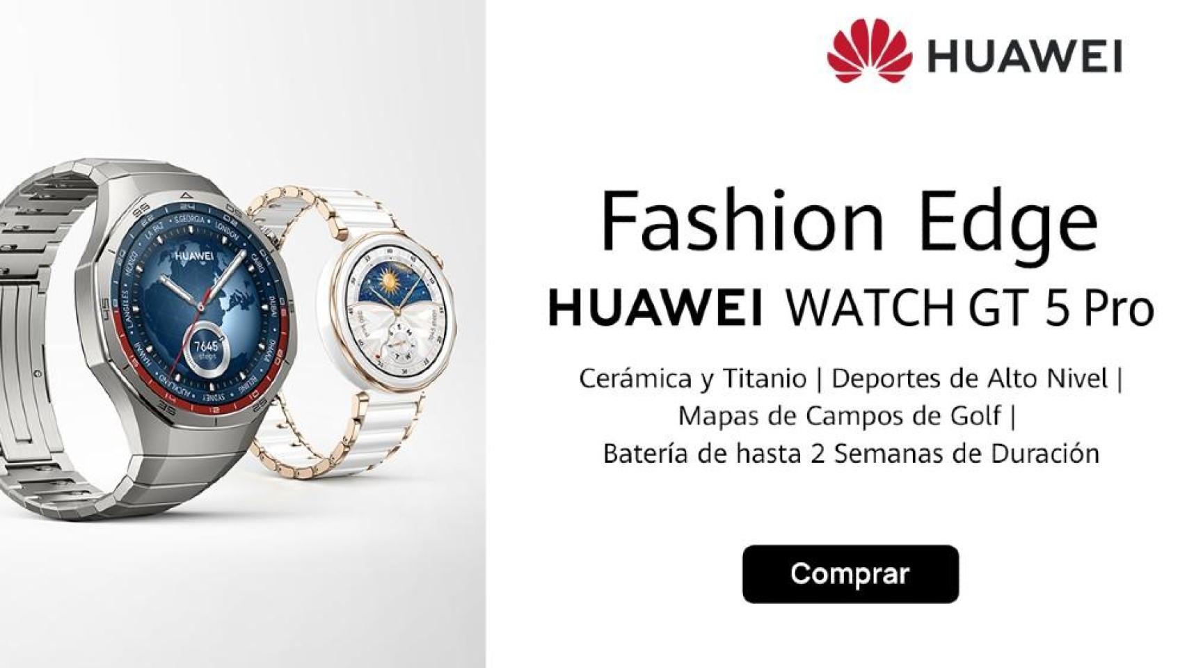 HUAWEI sorprende con dos smartwatch de calidad premium a un precio imbatible: descubre los nuevos HUAWEI Watch GT5 y GT5 Pro