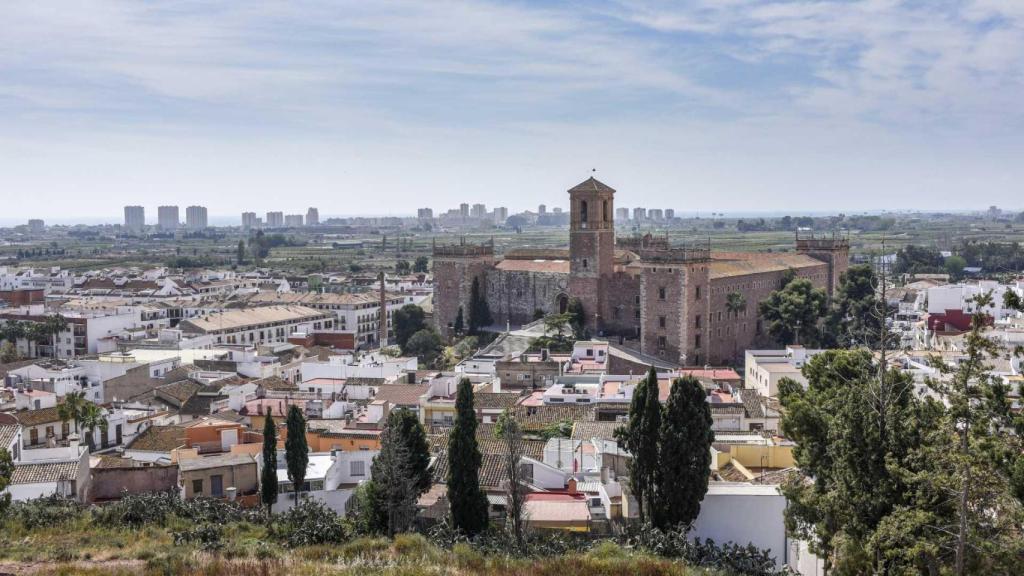 Imagen aérea de El Puig. Turisme Comunitat Valenciana