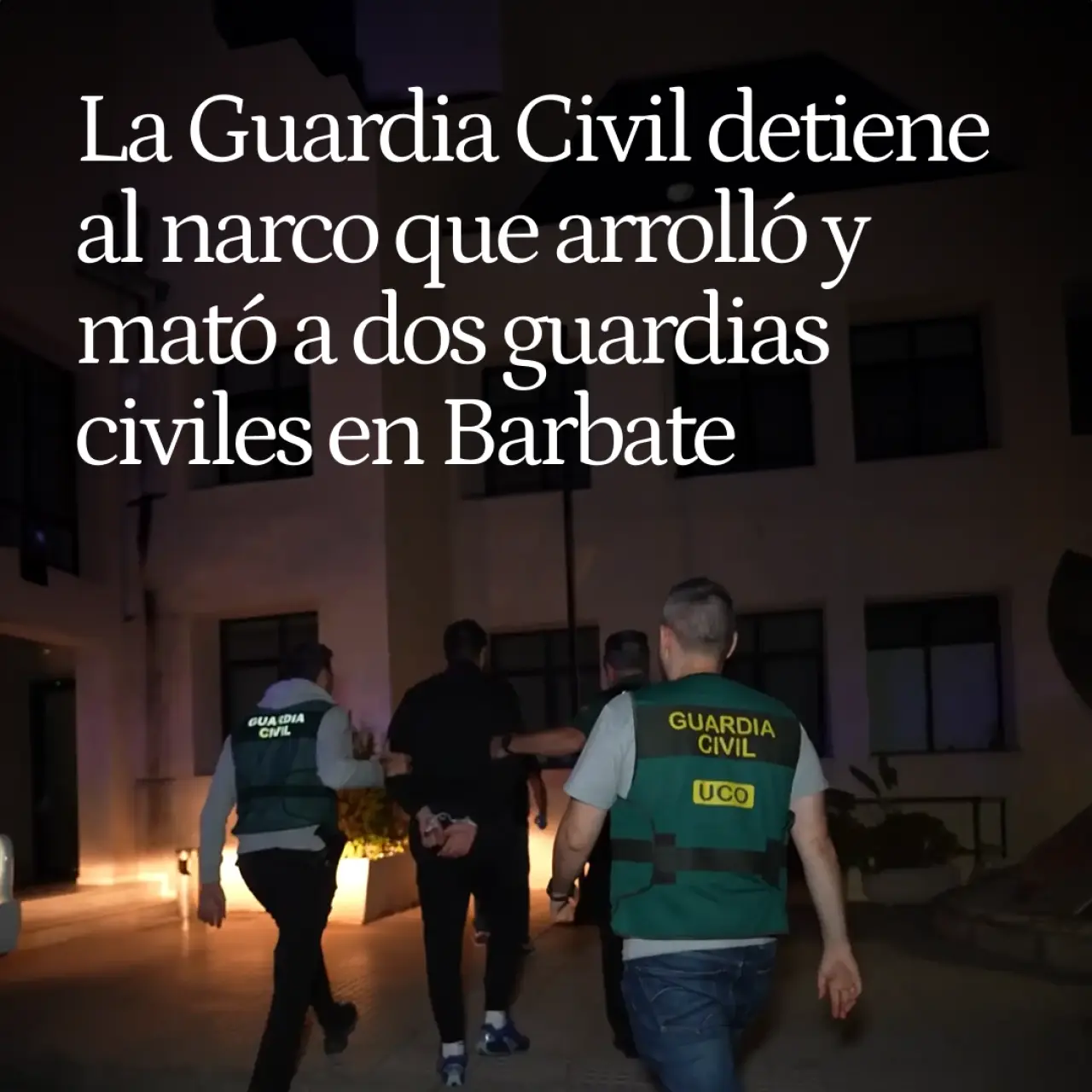 Karim, el narco que mató a dos guardias civiles con una lancha en Barbate, se entrega a la UCO