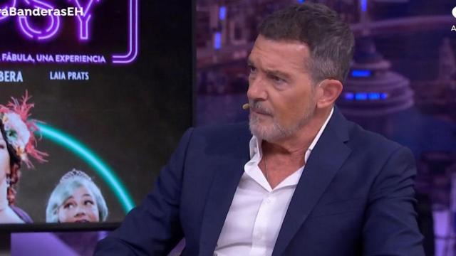 Antonio Banderas en 'El Hormiguero'.