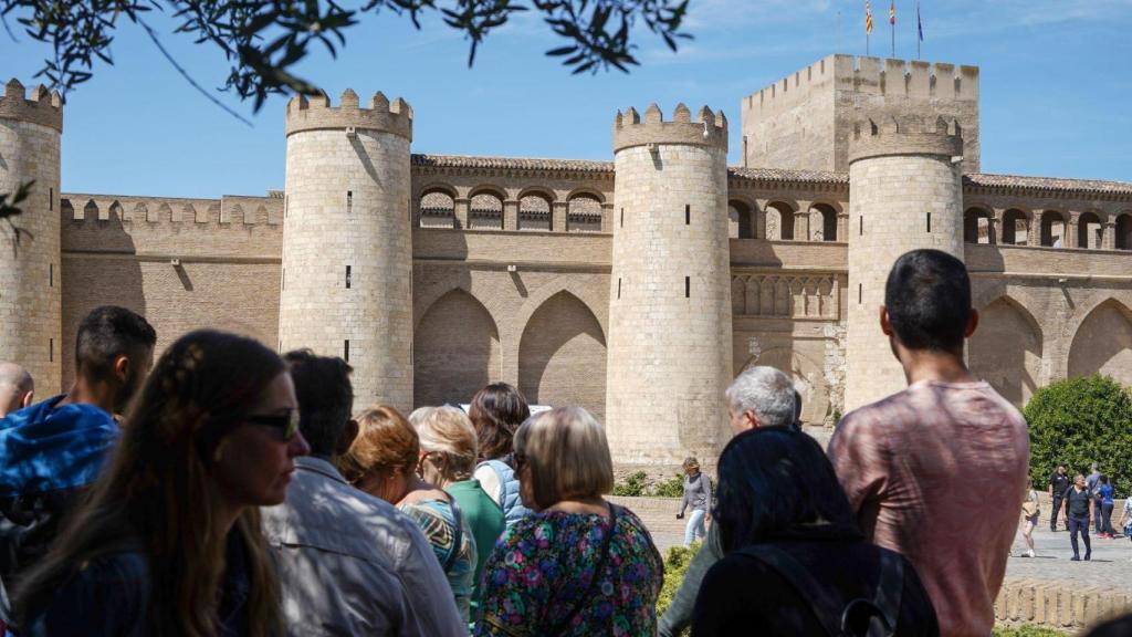 El Palacio de la Aljafería ha vivido un verano de récord con un incremento notable de afluencia de público