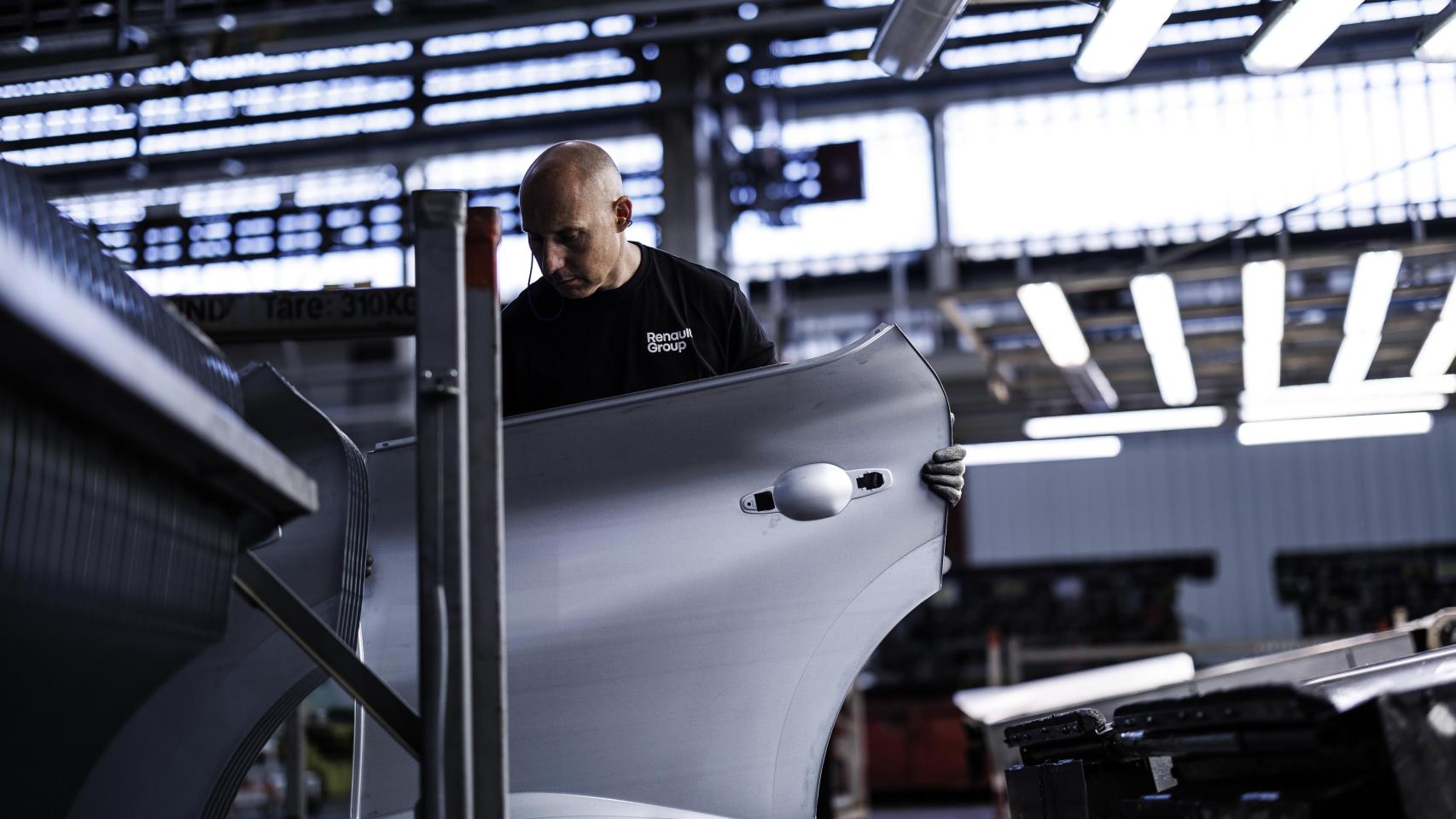 Un trabajador de Renault en Valladolid