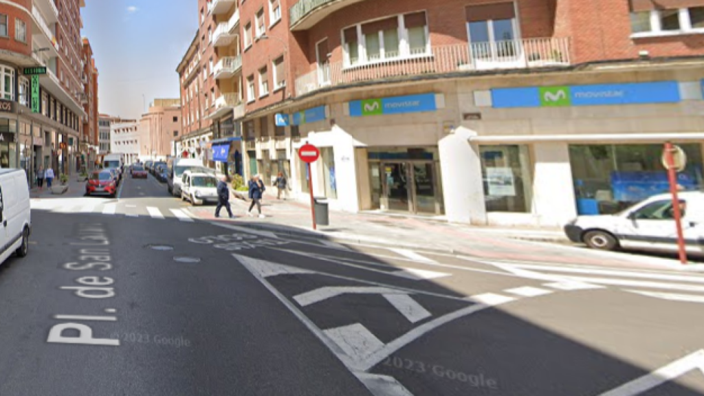 Plaza de San Lázaro en Palencia