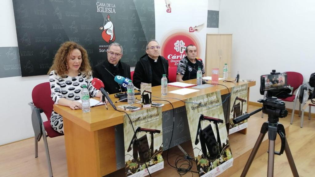 Imagen de archivo de Beatriz Carracedo durante una rueda de prensa