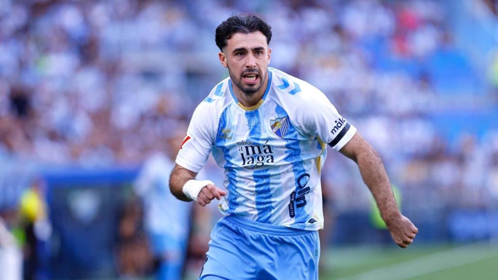 Carlos Puga, jugador del Málaga CF