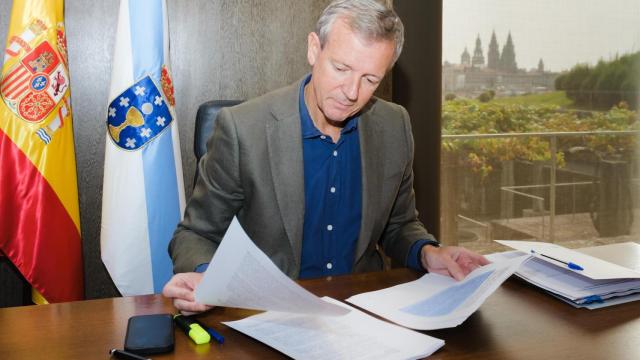 El presidente de la Xunta, Alfonso Rueda, prepara su reunión con Sánchez.