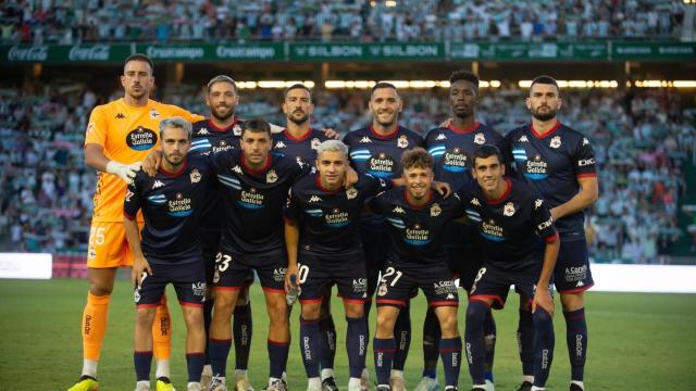 11 titular del Dépor contra el Córdoba