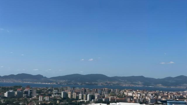 Panorámica de Vigo desde Matamá