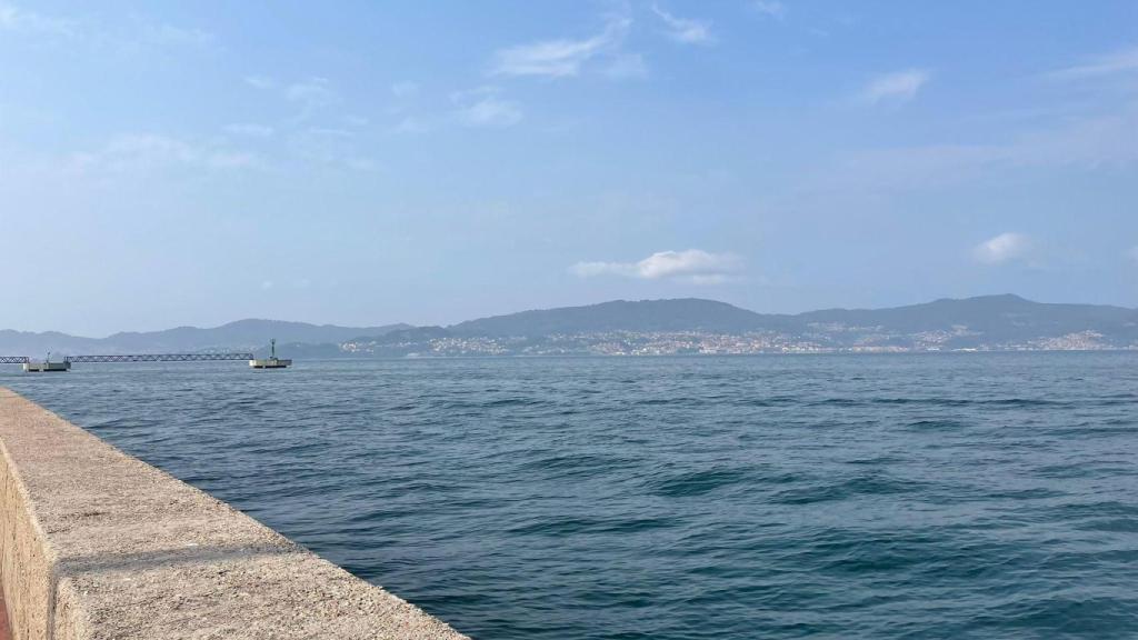 Ría de Vigo desde el puerto.