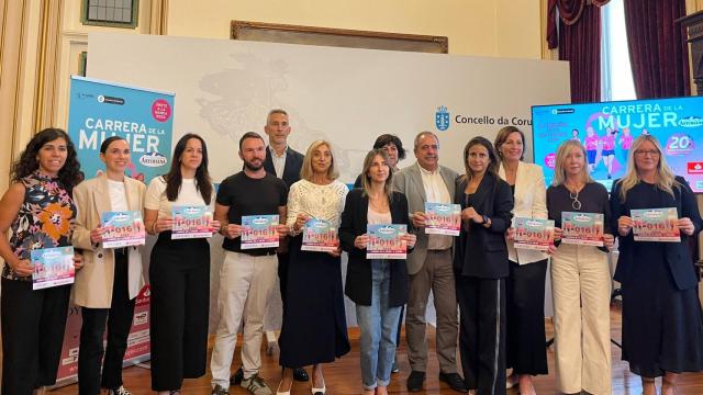 Presentación de la Carrera de la Mujer 2024 en A Coruña