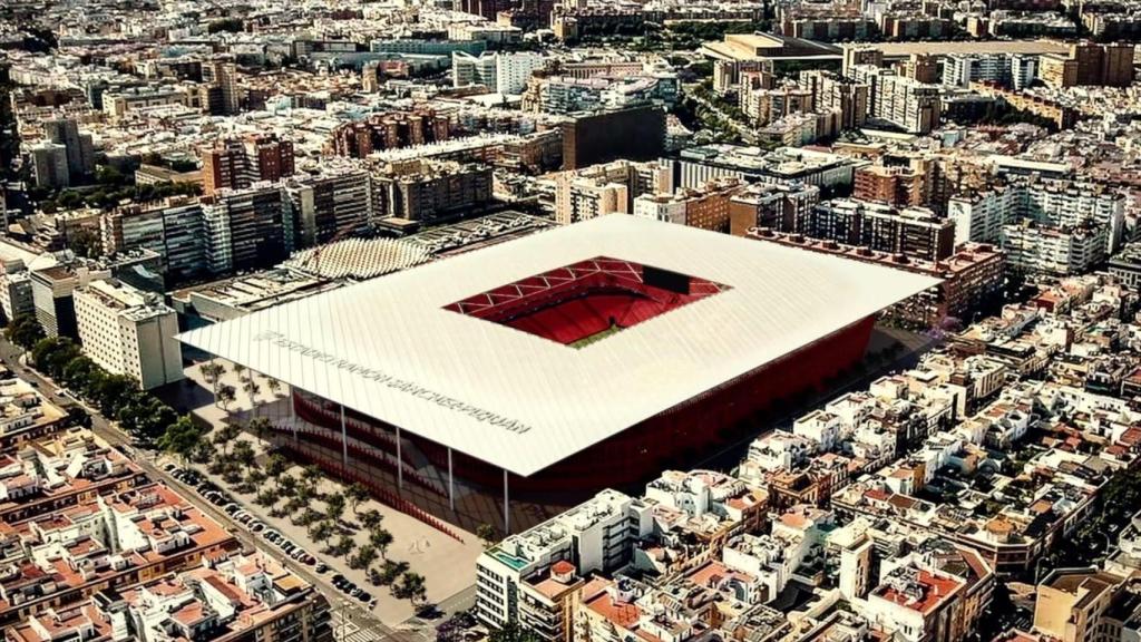 Proyecto del nuevo estadio del Sevilla.