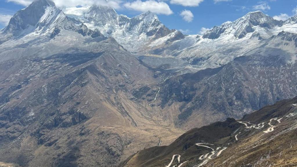 Imagen del Portachuelo subido por los expedicionarios en bicicleta.