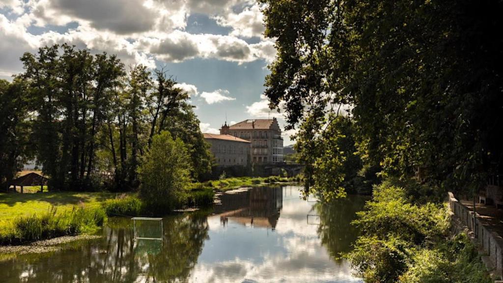 Ribera del Umia en Caldas de Reis. Foto: Turismo de Galicia