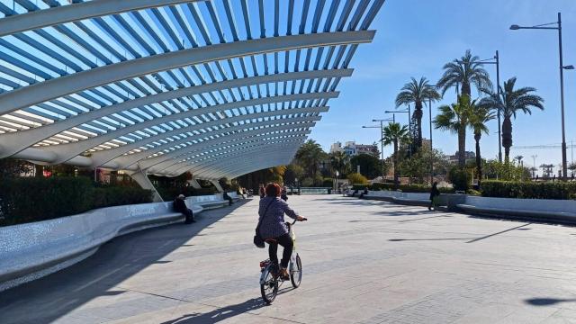 El paseo Vista Alegre de Torrevieja.