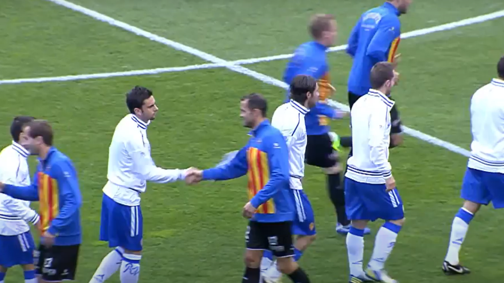 Imagen de archivo de un encuentro entre el Real Zaragoza y el Levante en 2012.