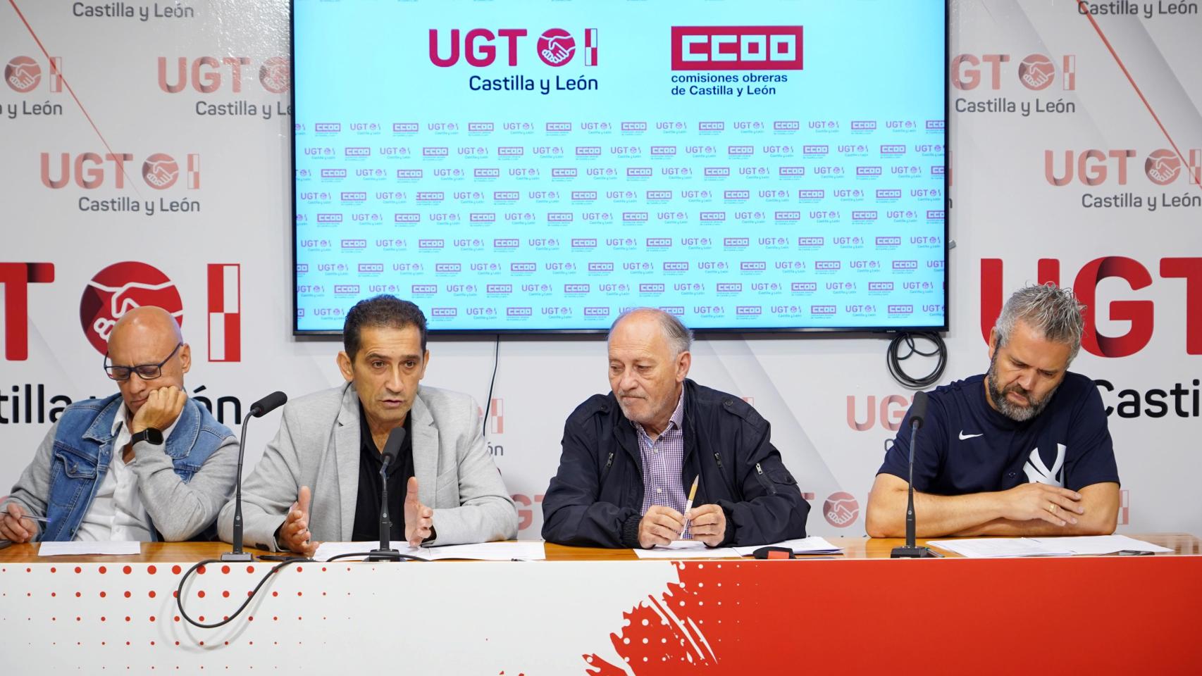 UGT y CCOO en Castilla y León presentan la campaña por la reducción de la jornada laboral a 37,5 horas