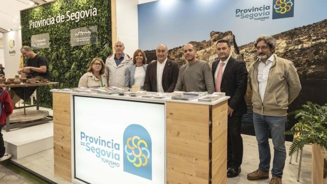 Miguel Ángel de Vicente visita la feria NaturCyL, que se desarrolla en La Granja