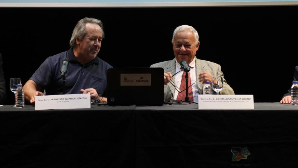 El consejero de Cultura, Turismo y Deporte, Gonzalo Santonja, inaugura el Día del Turismo de Castilla y León.