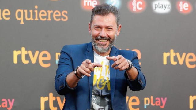 El actor y presentador vallisoletano Juanjo Pardo en un photocall de RTVE