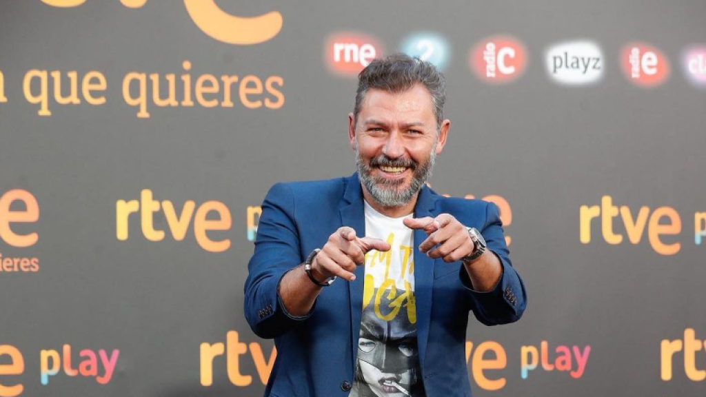 El actor y presentador vallisoletano Juanjo Pardo en un photocall de RTVE