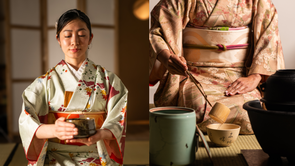 La ceremonia del té en Sen Omakase.