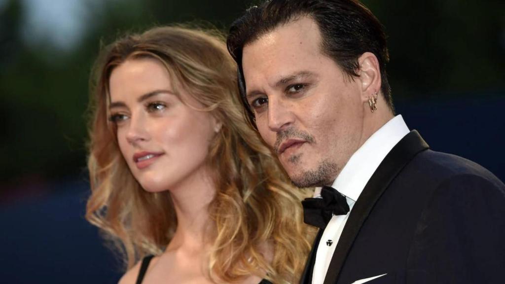 Amber Heard y Johnny Depp.