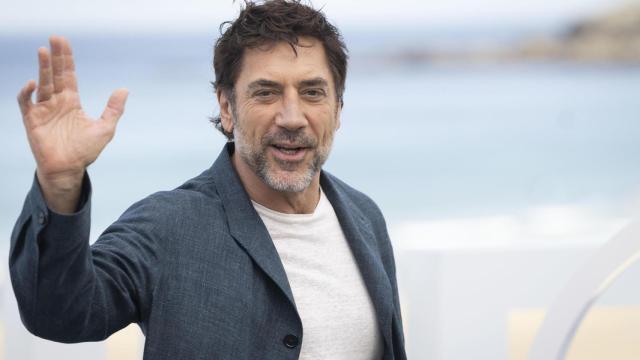 El actor Javier Bardem posa este viernes en el Festival de Cine de San Sebastián. Foto:EFE/Javier Etxezarreta