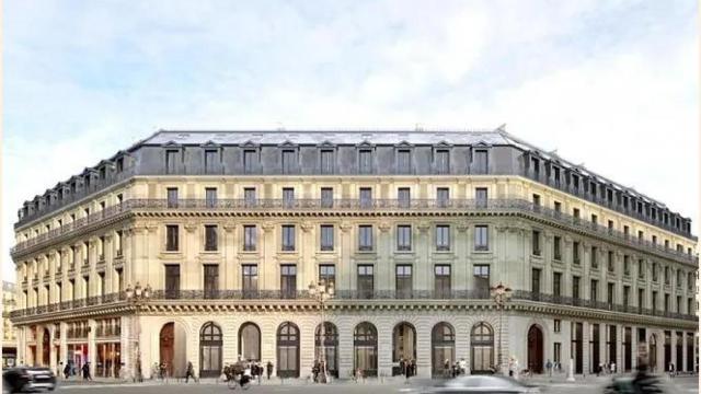 Imagen del edificio que Amancio Ortega ha comprado en París.