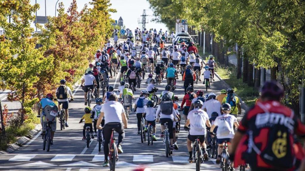 La Fiesta de la Bicicleta de Rivas de 2023.