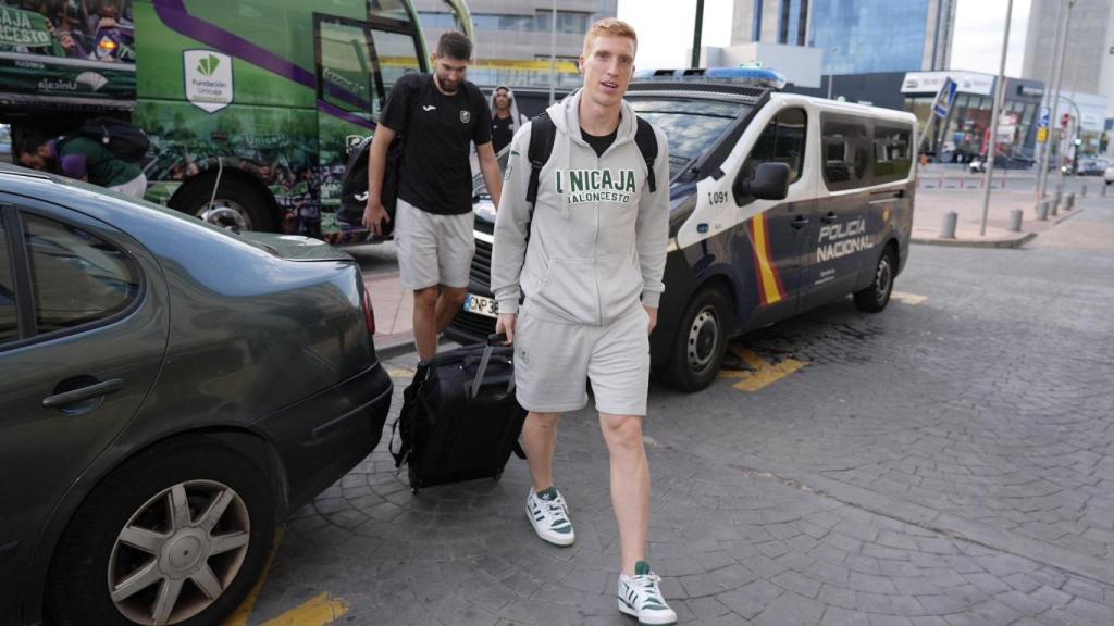 Alberto Díaz, jugador del Unicaja de Málaga.