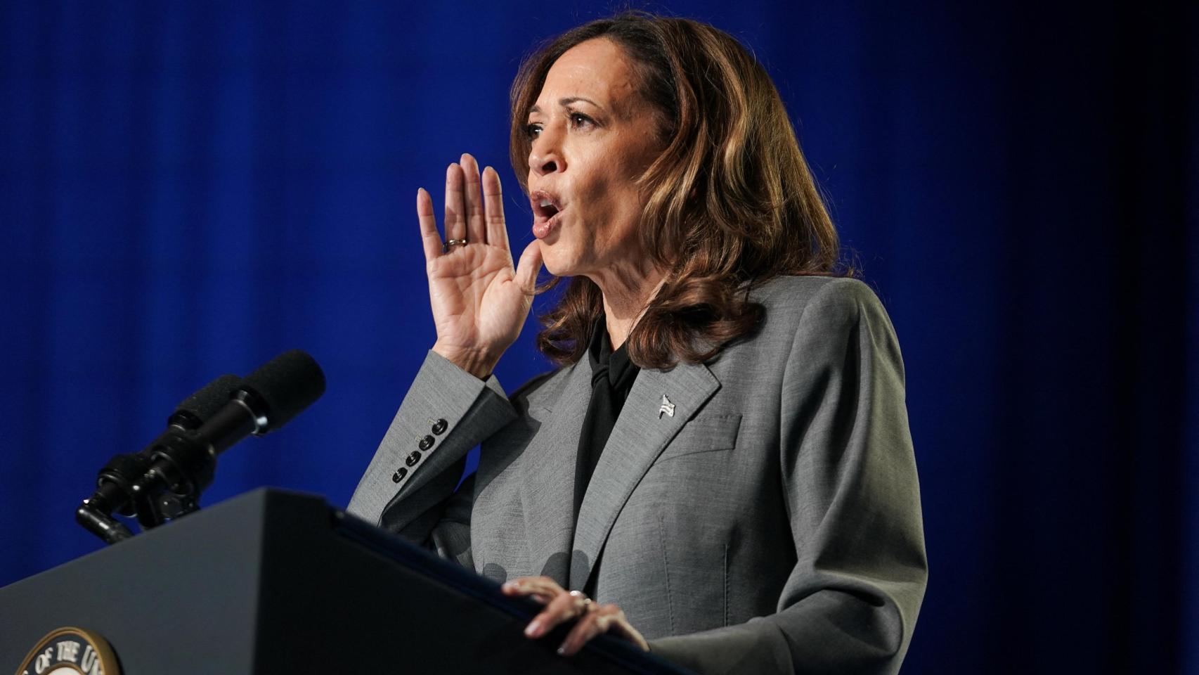 La candidata demócrata a la Casa Blanca Kamala Harris.