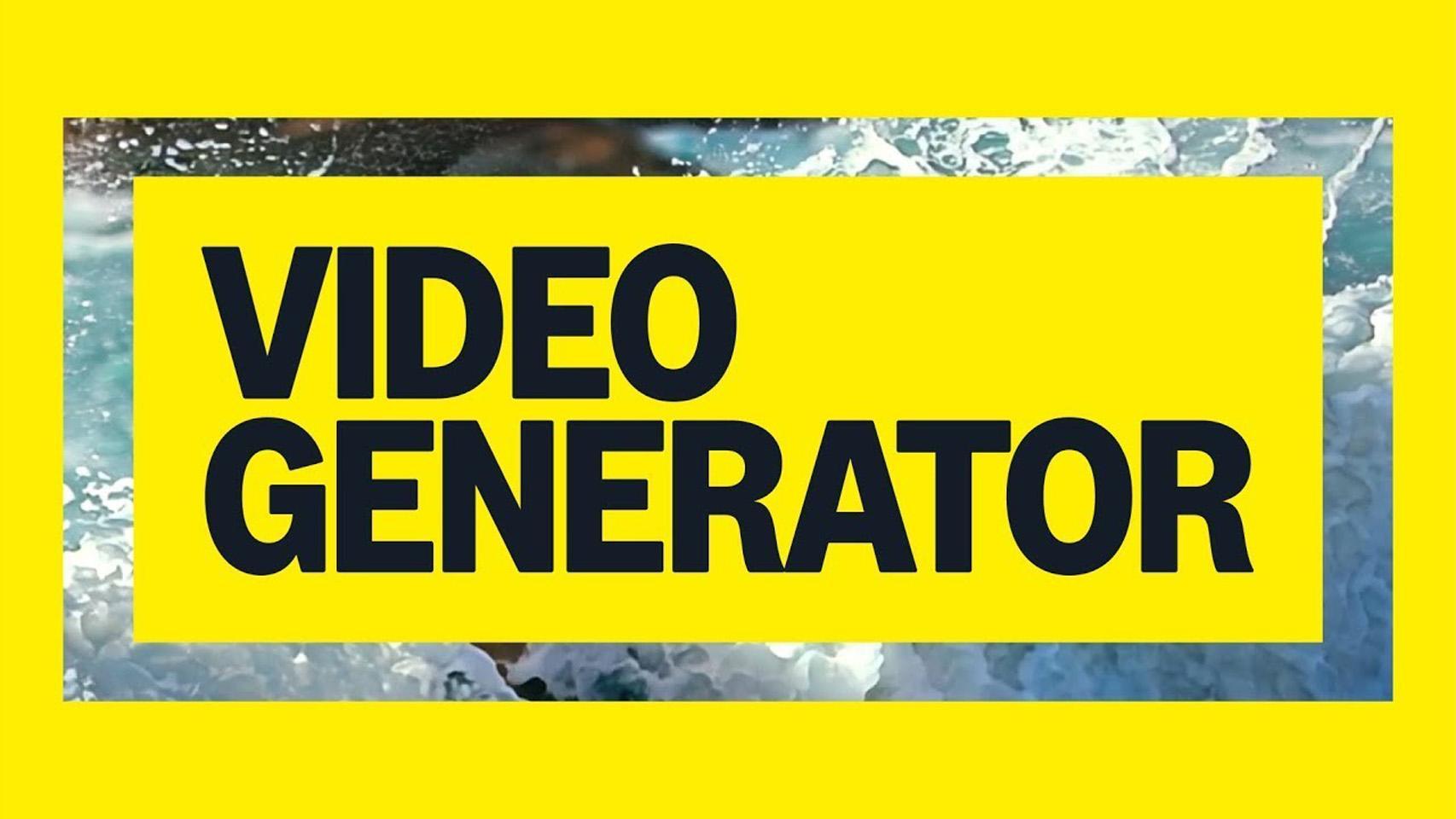 Diseño de Video Generator.