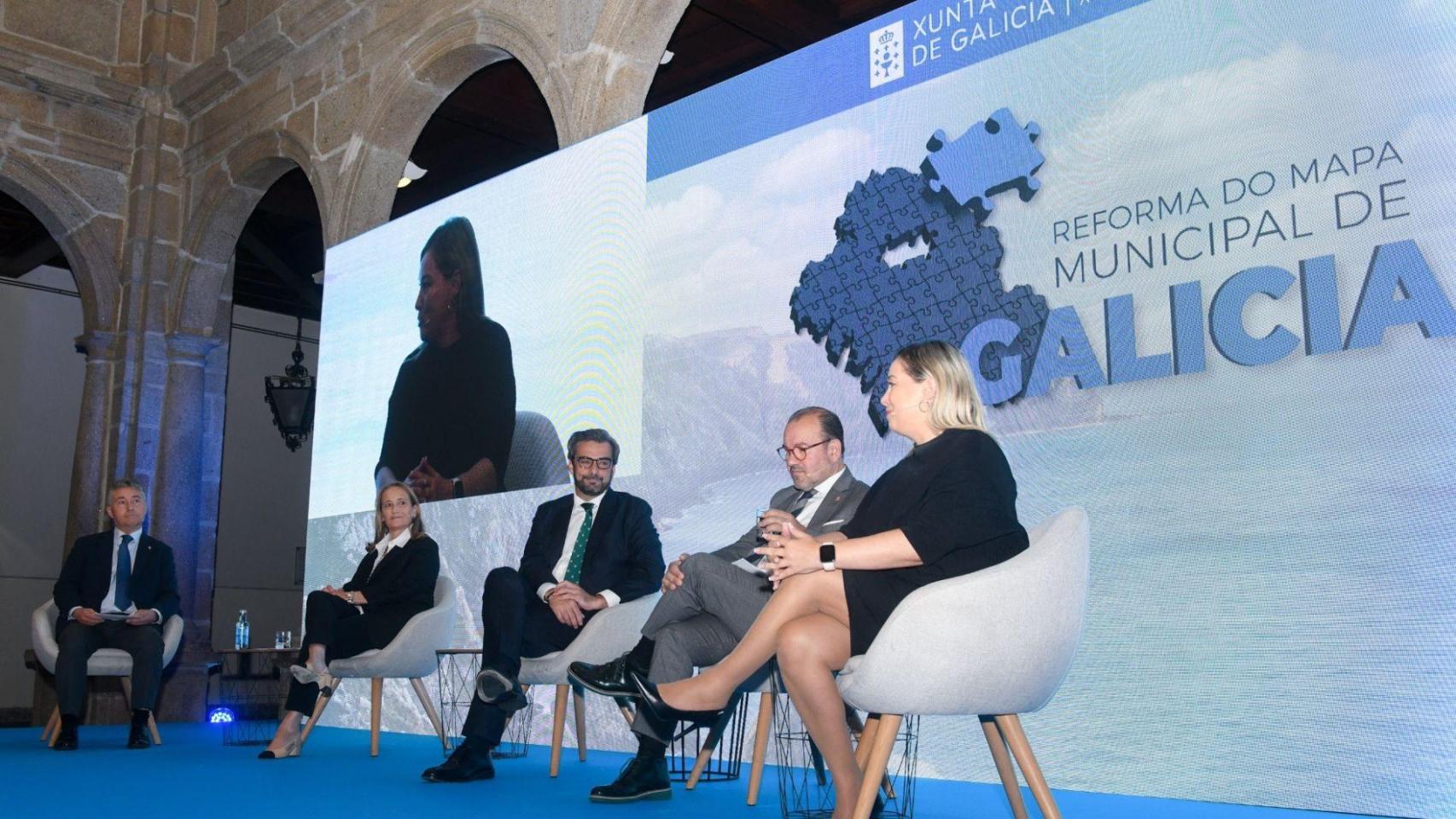 Presentación del estudio 'Reforma del mapa municipal de Galicia'.