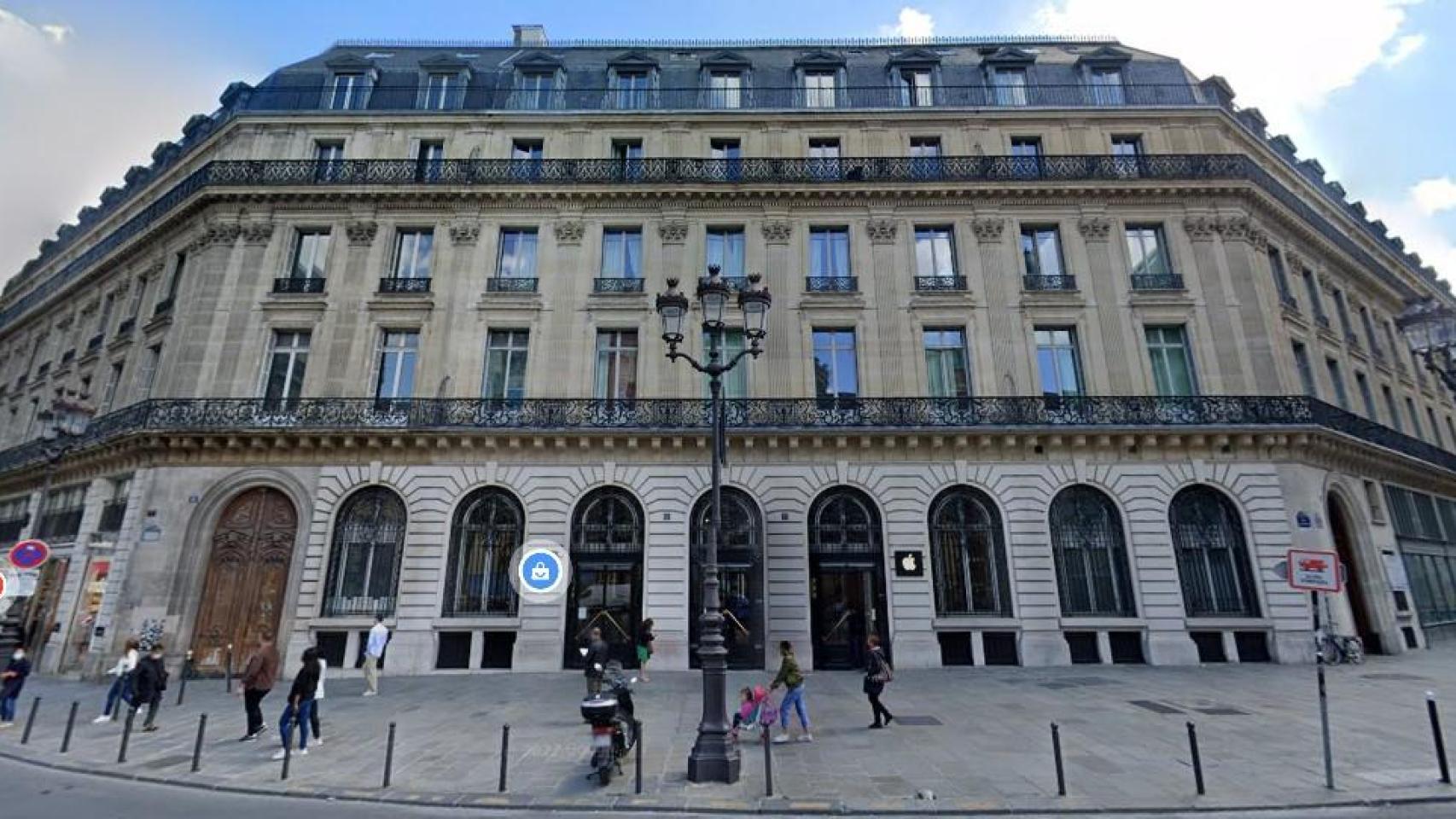 Inmueble adquirido por Pontegadea frente al Palacio Garnier de París.