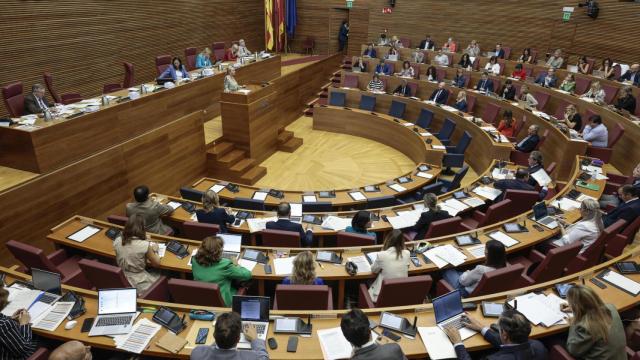 El pleno de las Cortes Valencianas este viernes