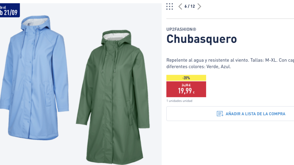 Chubasquero.