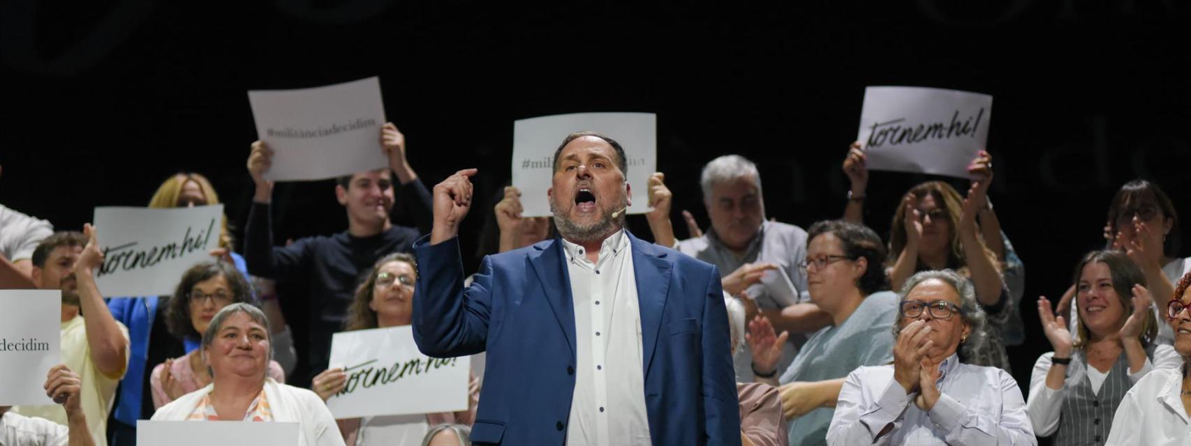 El expresidente de ERC Oriol Junqueras