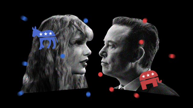 Taylor Swift vs. Elon Musk.