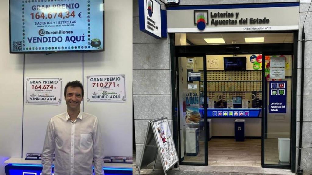 Administración de Lotería La Gárgola de la Suerte, en Palencia