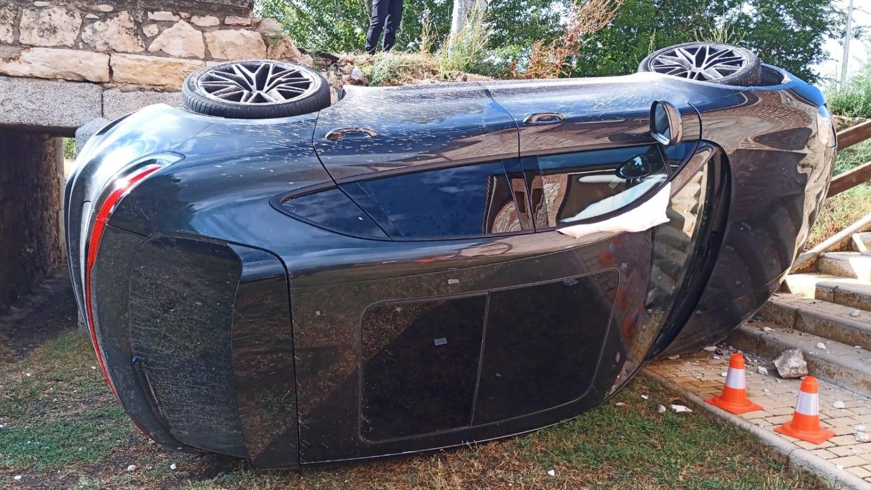 Cae por un puente en Segovia y da positivo en alcohol