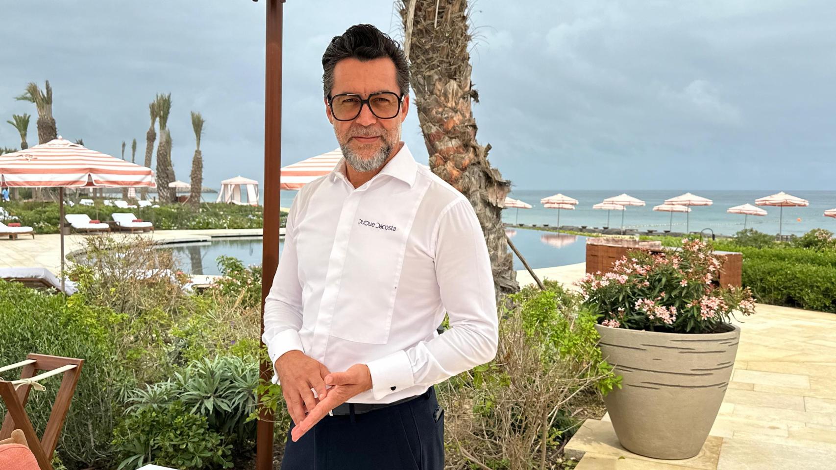 Lo nuevo de Quique Dacosta en un hotel de lujo de la costa norte marroquí: cocina mediterránea y vistas al mar