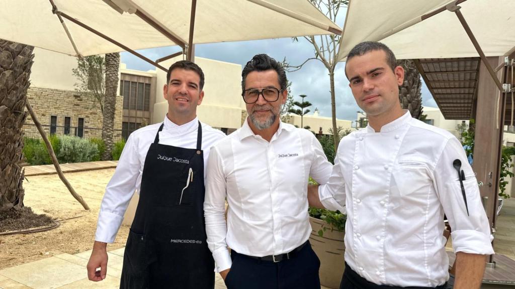 José Manuel Rodríguez, Quique Dacosta y Toni Serrano.