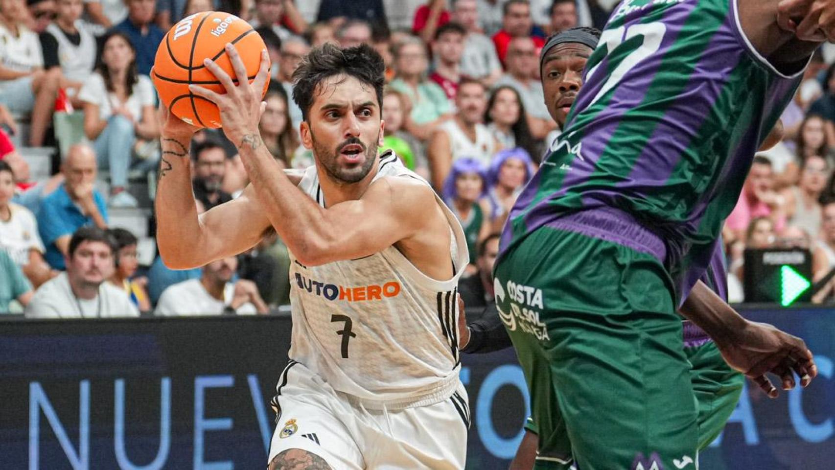 Campazzo, ante Unicaja Málaga.