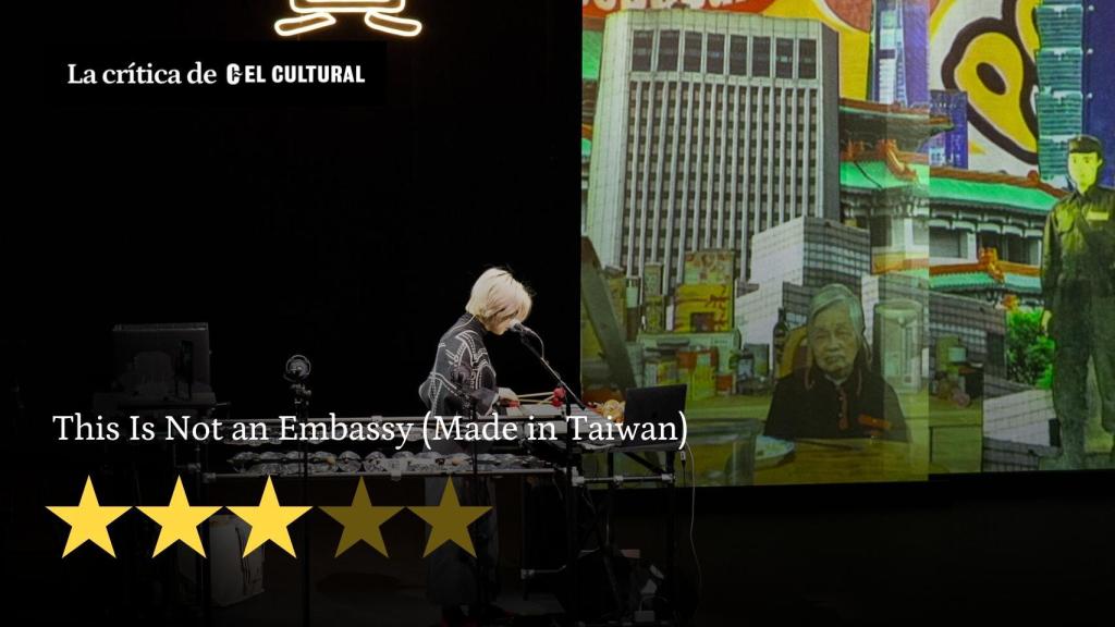 Un momento de la obra teatral 'This Is Not an Embassy (Made in Taiwan)'.