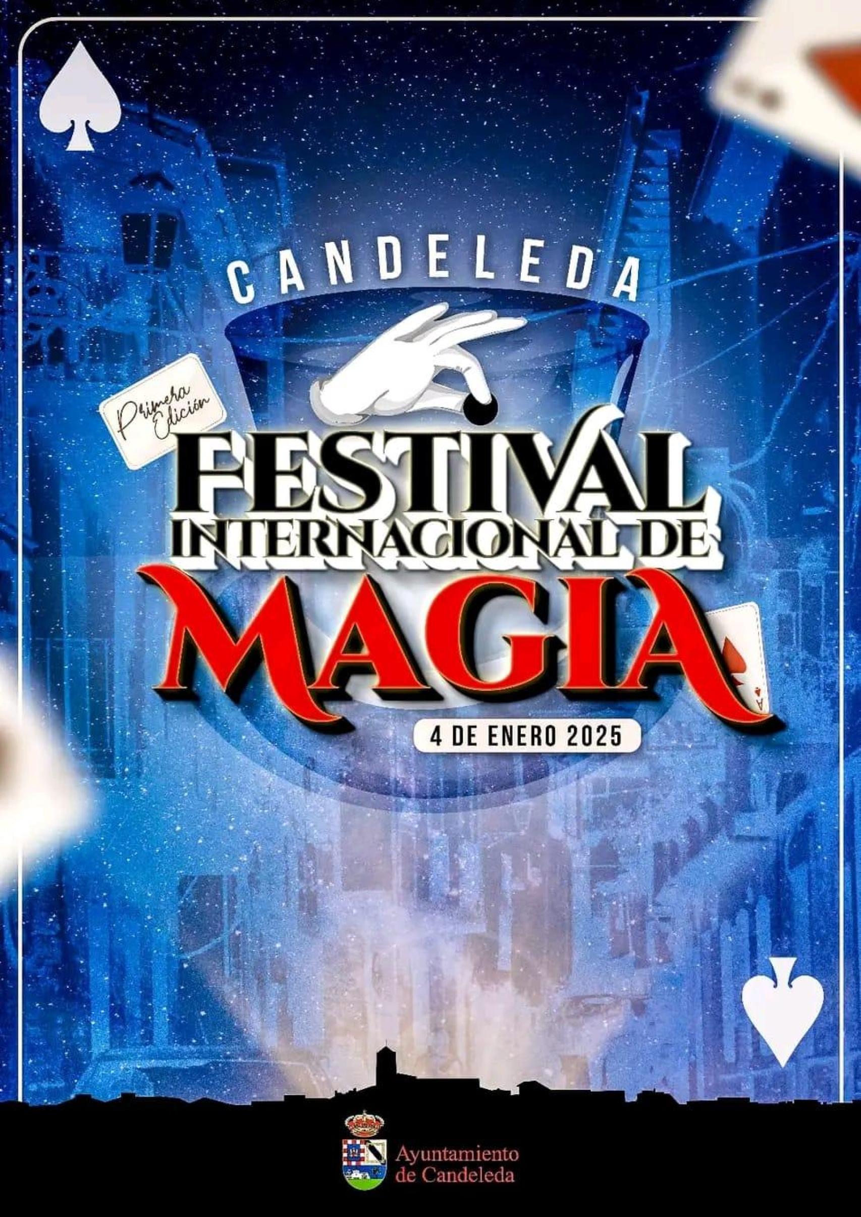 Cartel del I Festival Internacional de Magia de Candeleda