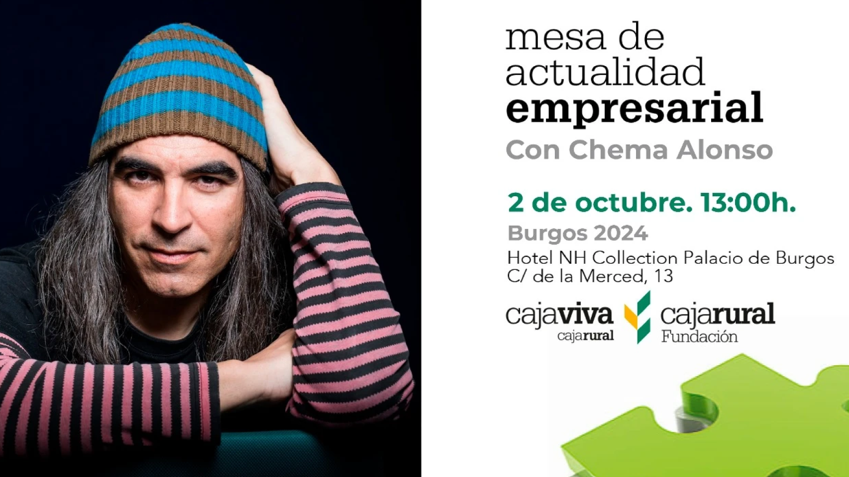 Cartel de la conferencia de Chema Alonso