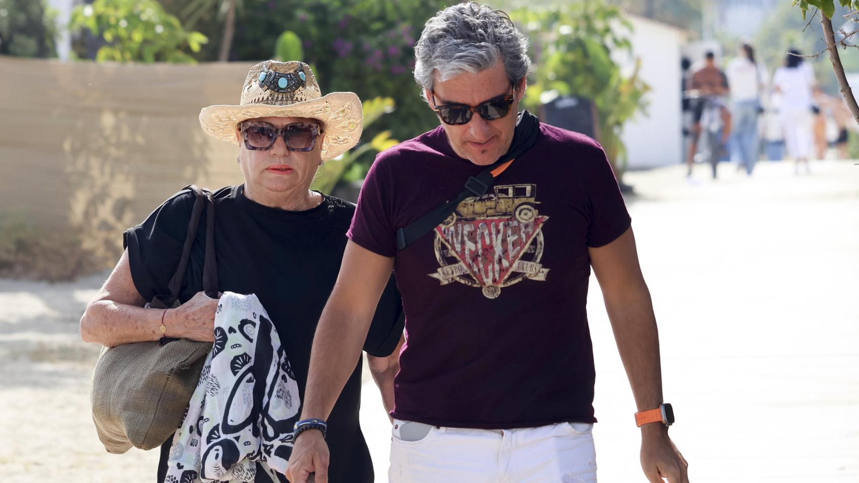 Mayte Zaldívar y Fernando Marcos en una imagen del pasado mes de mayo.