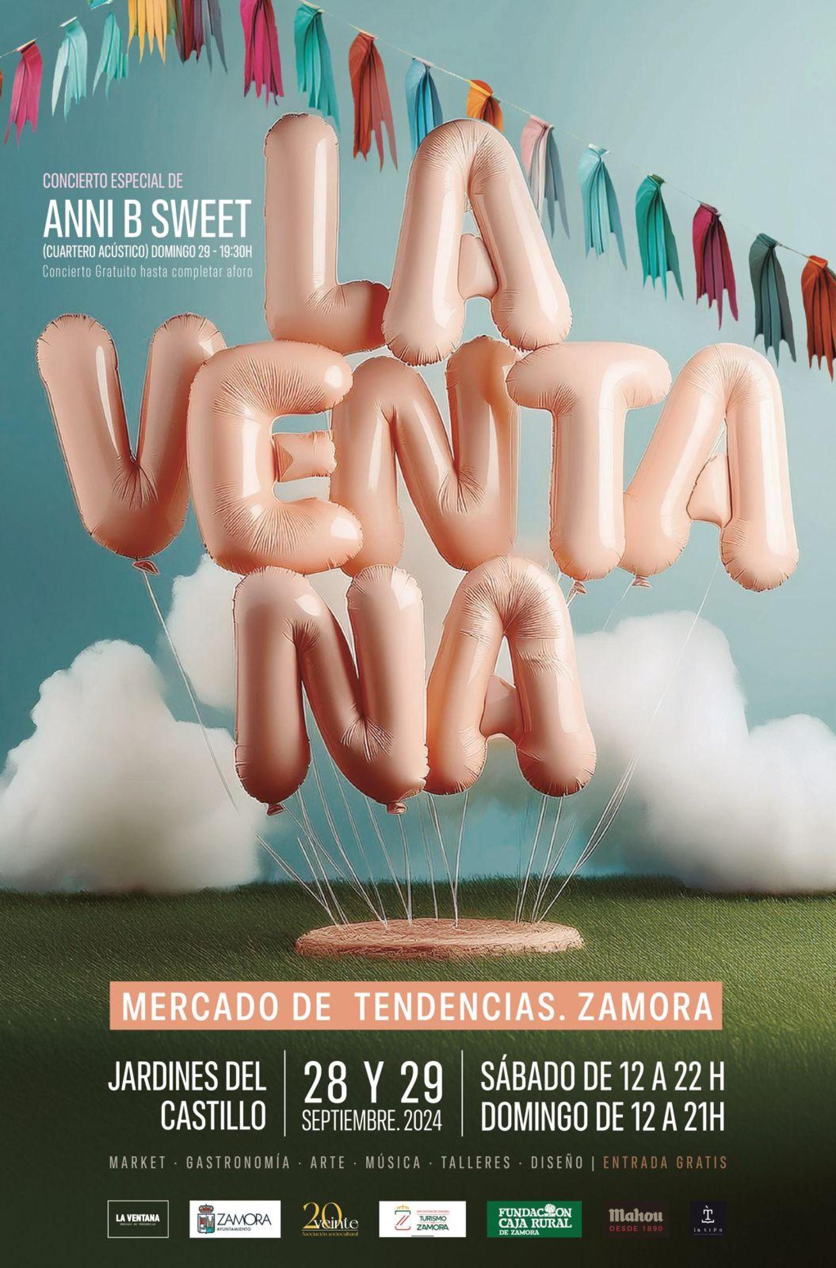 Cartel del mercado de tendencias La Ventana