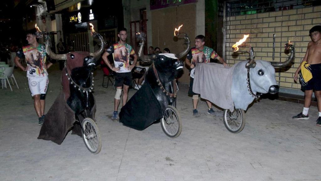 Encierro infantil en Burriana.