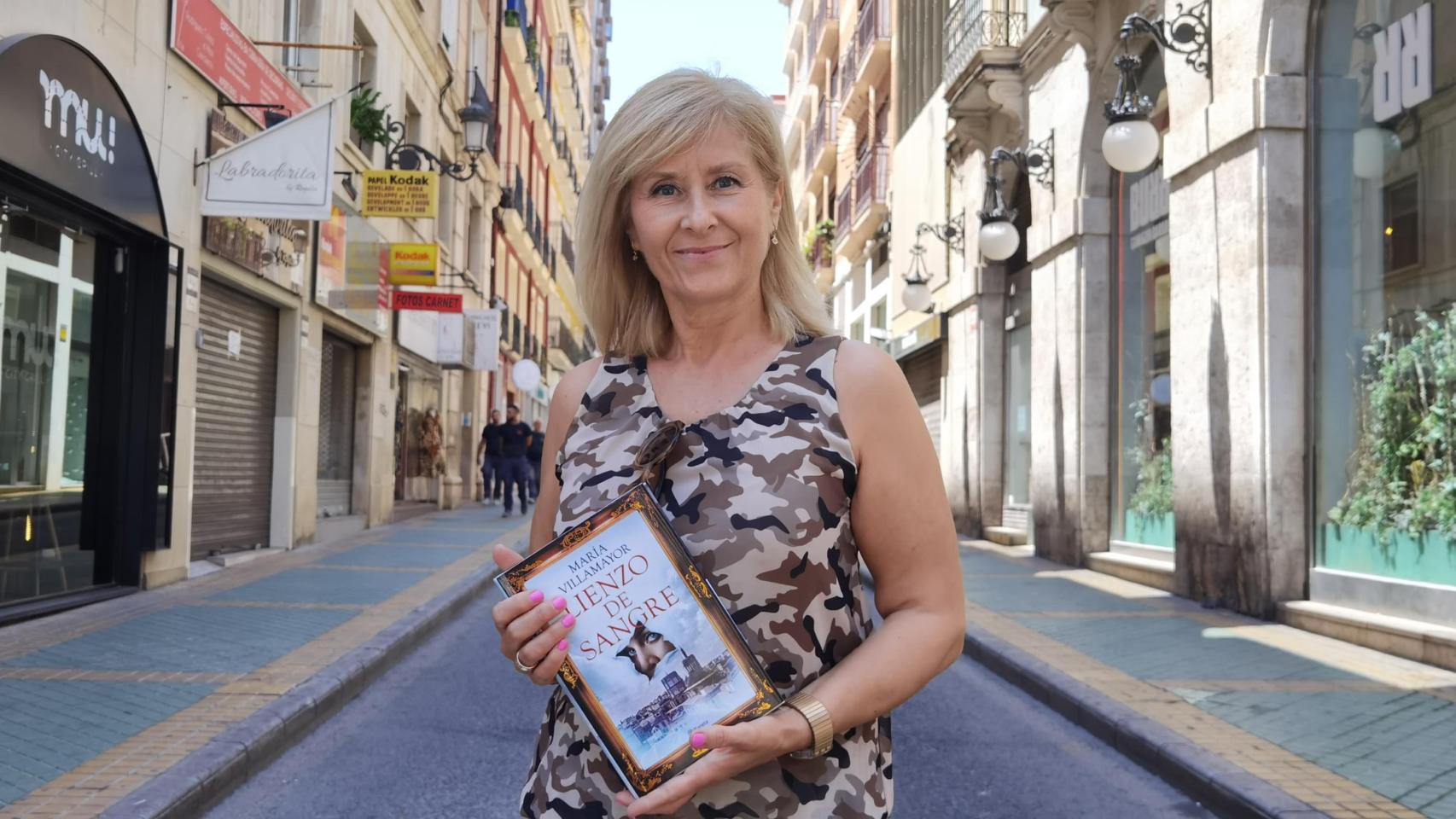 María Villamayor, en su visita promocional a Alicante.